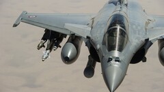 airplane jet-fighter Dassault Rafale military aircraft Aircraft