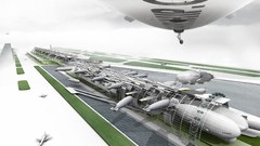 Airports futuristic