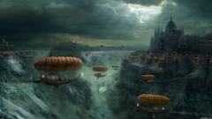 Airship vehicles artwork budapest