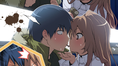 Aisaka taiga kissing toradora