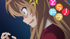 aisaka taiga toradora anime girls Anime face blue background