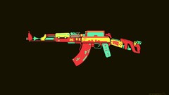 Ak-47 video games controllers