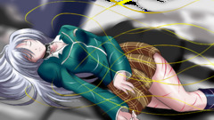 akashiya moka Rosario + Vampire anime girls Anime closed eyes