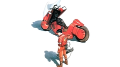 Akira artwork motorbikes