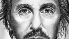 Al Pacino faces illustrations artwork