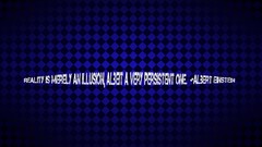 Albert Einstein warped squares