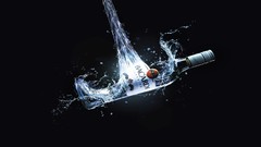 Alcohol bacardi rum liquor