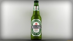 Alcohol bottles heineken beers