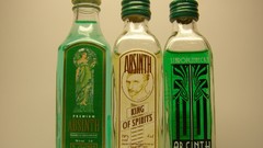 Alcohol bottles liquor absinthe