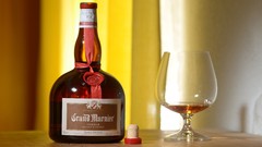 Alcohol bottles liquor Grand Marnier