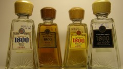 Alcohol bottles liquor tequila