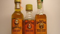 Alcohol bottles whiskey liquor