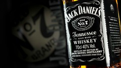 Alcohol Brand bottles whiskey Tennessee jack daniels publicity