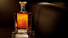 Alcohol drinks whiskey johnnie walker liquor brown background 