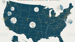 Alcohol Maps beers infographics