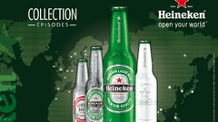 Alcohol posters heineken beers publicity beer cans