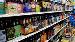 Alcohol Stores bottles craft beers six packs