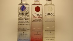 Alcohol vodka bottles liquor Ciroc
