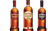 Alcohol white background bottles liquor Southern Comfort