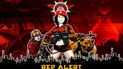 Alert red