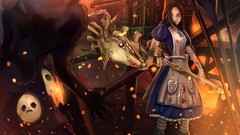 Alice alice madness returns striped legwear American McGees 