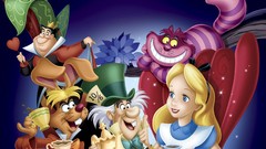 Alice in Wonderland artwork Disney Company