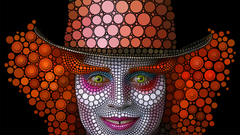 Alice in Wonderland circles