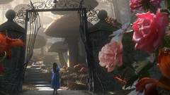 Alice in Wonderland fantasy art realistic