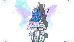 Alice in Wonderland houses queen White Rabbit