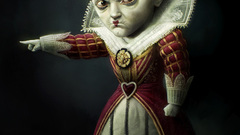 Alice in Wonderland red