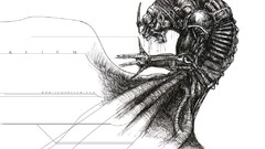 Alien drawing Animals