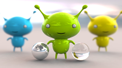 Aliens funny artwork graphic