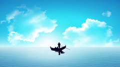 Alone Sea water boat