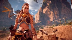 Aloy (Horizon: Zero Dawn) fantasy art video game art video games