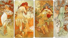 Alphonse Mucha artwork Art