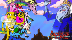 Alternative art adventure time