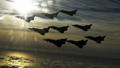 Altitude Formation jet aircraft