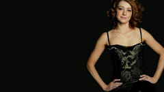 Alyson Hannigan woman black