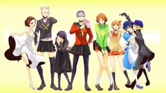 Amagi yukiko persona 4 kujikawa rise satonaka chie shirogane 