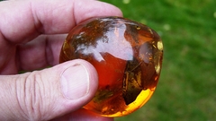 Amber gemstone