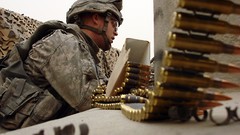 Ammunition military bullets depth of field