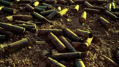 Ammunition shells cluster