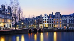 Amsterdam architecture holland cityscapes towns
