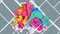 Anarchy stocking panty and stocking with garterbelt Anarchy 