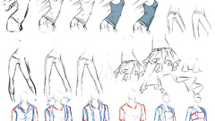 Anatomy how-tos drawings tutorials