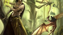 Ancient calling fantasy art