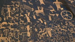 Ancient cave art historic