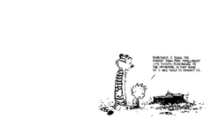 And Calvin Hobbes