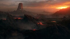 Andree Wallin apocalyptic landscape futuristic dark artwork