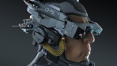 Android cyborgs fantasy art 3D renders 3D glasses